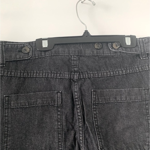 ASOS //Denim//Maternity Jeans with elastic hips.Black Wash 
Size:UK 10 - Picture 3 of 4